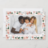 冬のエレガントフローラ写真 シーズンカード (正面)