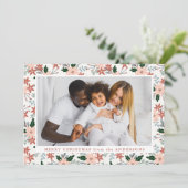 冬のエレガントフローラ写真 シーズンカード (スタンド正面)