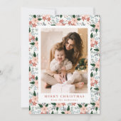 冬のエレガントフローラ写真 シーズンカード (正面)