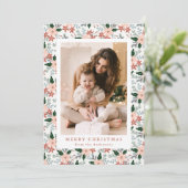 冬のエレガントフローラ写真 シーズンカード (スタンド正面)