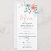 冬のエレガントユーカリ食品メニュー 招待状 (正面)