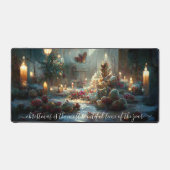 冬のエレガントワンダーランド・クリスマス デスクマット (正面)