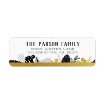 冬のエレガント紅葉クリスマス