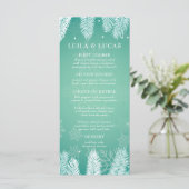 冬のエレガント結婚式メニュー メニュー (スタンド正面)