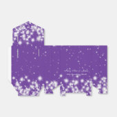 冬のエレガント輝く紫 フェイバーボックス (折り畳みなし)