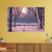冬のエーテル キャンバスプリント (インサイチュ (リビング))