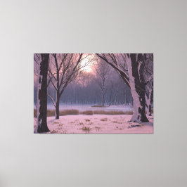 冬のエーテル キャンバスプリント