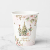 冬のオお洒落ンダーランドくるみ割り 紙コップ (裏面)