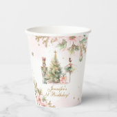 冬のオお洒落ンダーランドくるみ割り 紙コップ (正面)