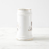 冬のオオカミ ビールジョッキ (中央)