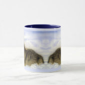 冬のオオカミ マグカップ (中央)