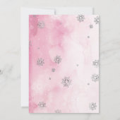 冬のオネダーランド招待状で1歳 招待状 (裏面)