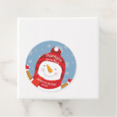 冬のオネダーランド最初の誕生日の青と銀 フェイバータグ (インサイチュ)