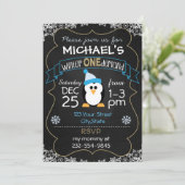 冬のオネダーランド誕生日の招待ボーイ1st 招待状 (スタンド正面)