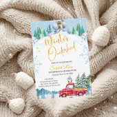 冬のオネダーランド1歳の招待状 招待状