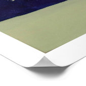 冬のオーク材 ポスター (角)