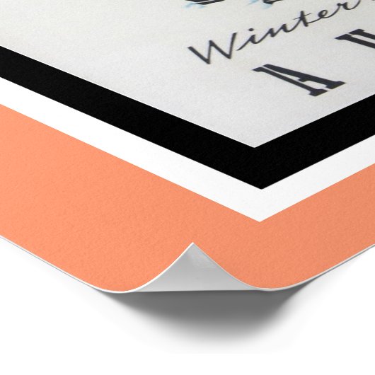 冬のオーストリアでのヴィンテージ旅行ポスター ポスター