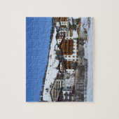 冬のオーストリアのリーチ ジグソーパズル (縦)