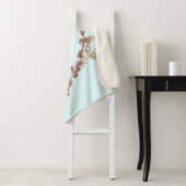 冬のオードボンズパープルフィンチ3羽 シェルパブランケット (インサイチュ)