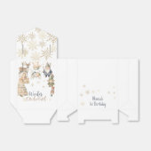 冬のオーネダーランドグリッター素晴らしい誕生日 フェイバーボックス (折り畳みなし)