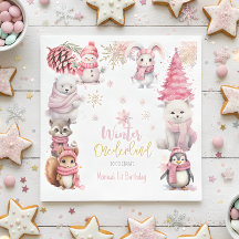 冬のオーネダーランドグリッター雪の結晶の誕生日