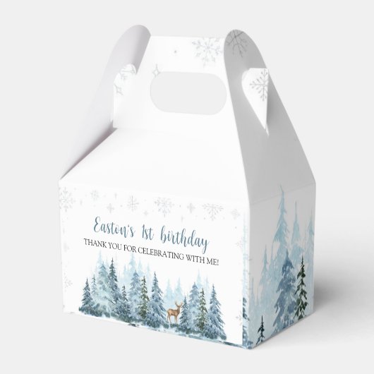 冬のオーネダーランドディアバースデーパーティーのお願いボックス フェイバーボックス (裏面サイド)