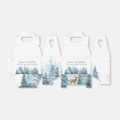 冬のオーネダーランドディアバースデーパーティーのお願いボックス フェイバーボックス (折り畳みなし)