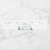 冬のオーネダーランド素晴らしい誕生日 ペットボトルラベル (シングルラベル)