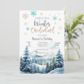 冬のオーネダーランド素晴らしい誕生日 招待状 (スタンド正面)