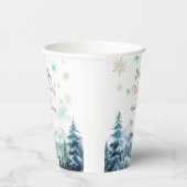 冬のオーネダーランド素晴らしい誕生日 紙コップ (右)