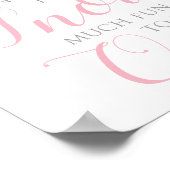 冬のオーネダーランド雪の多くのおもしろいが1つのサインになる ポスター (角)