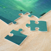 冬のオーロラ ジグソーパズル (側面)