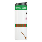 冬のカスタム休日のための熱タンブラーおもしろい タンブラー (回転左)