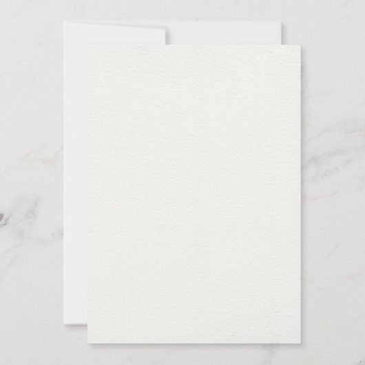 冬のカップルが屋外でベビーシ男女兼用ャワーをする 招待状 (裏面)