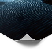 「冬のカフェテラスで新しいよだかは」 ポスター (角)