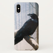 冬のカラスの森 Case-Mate iPhoneケース (裏面)