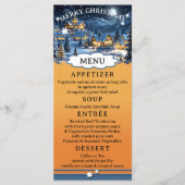 冬のカラフルワンダーランドクリスマスメニュー メニュー (正面)