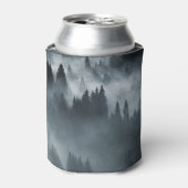 冬のカルパス人：日の出の山の風景 缶クーラー (缶正面)