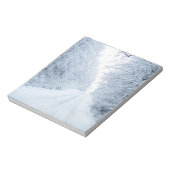 冬のカントリーロードシーン ノートパッド (回転)