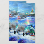 冬のカーニバルブックマーク メニュー (正面/裏面)