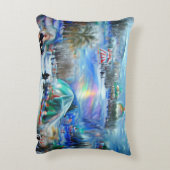 冬のカーニバル アクセントクッション (裏面(縦))