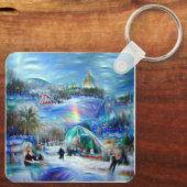 冬のカーニバル キーホルダー (裏面)