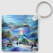 冬のカーニバル キーホルダー (裏面)