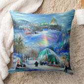 冬のカーニバル クッション (ブランケット)