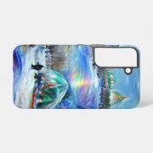 冬のカーニバル SAMSUNG GALAXYケース (裏面横)