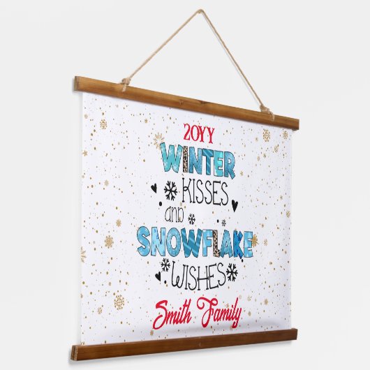 冬のキスカスタマイズ 吊り下げ型タペストリー (傾斜あり)