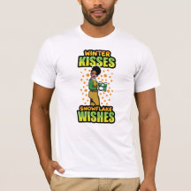 冬のキススノーフレークウィズブラックウーマンシスタ