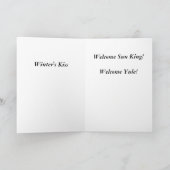 冬のキス シーズンカード (内部)