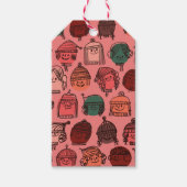 冬のキッズギフトラベル ギフトタグ (正面)