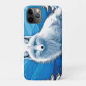 冬のキツネアート Case-Mate iPhoneケース (裏)